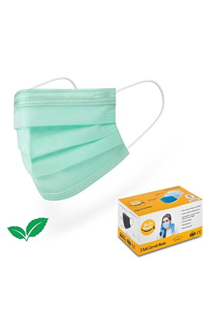 mutlu maske 100 lu mentollu yumusak lastikli tek kullanimlik cerrahi maske fiyati yorumlari trendyol