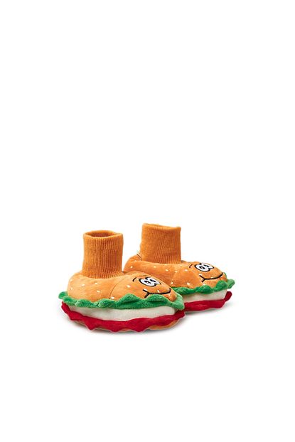 Twigy Tw Burger Sessiz Taban Panduf Erkek Cocuk Panduf Tt0813 Cf Trendyol