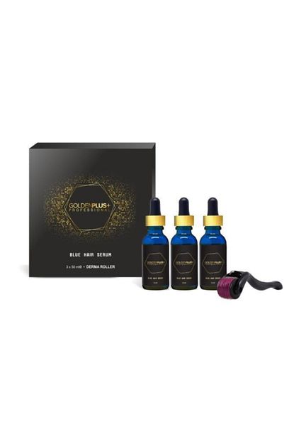 Goldenplus Mavi Serum Sac Bakim Serumu 3x50 Ml Dermaroller Fiyati Yorumlari Trendyol