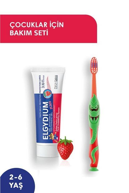 Oral Care Elgydium Kids Fresh Strawberry 2 6 Yas Dis Macunu 50 Ml Tb 2 6 Yas Cocuk Dis Fircasi Trendyol