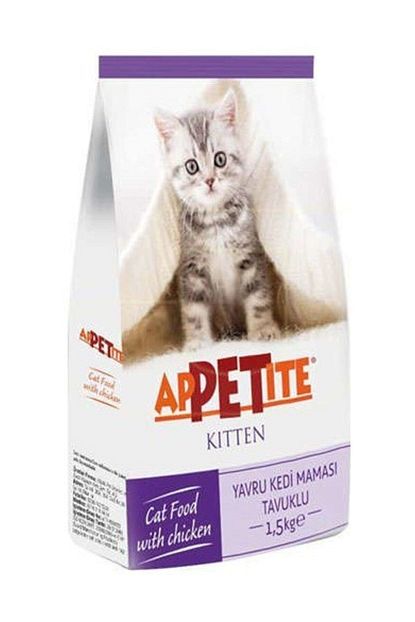 Appetite Kitten Tavuk Etli Yavru Kedi Mamasi 1 5 Kg Trendyol