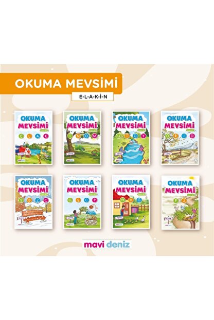 Mavi Deniz Yayinlari 1 Sinif Hikaye Seti 8li Set Okuma Mevsimi Trendyol