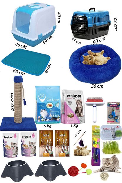 Ast Gross Pet Kedi Baslangic 20 Li Paket Mavi Trendyol