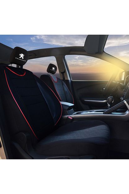 uzay peugeot 308 ortopedik on arka set koltuk kilifi logolu fiyati yorumlari trendyol