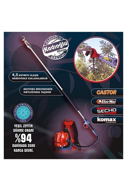 emr 400 oleo mac 453bp ergo motorlu zeytin toplama makinesi hm101