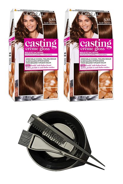 L Oreal Paris Loreal Casting Sac Boyasi 535 X2 Sac Boyama Seti Trendyol