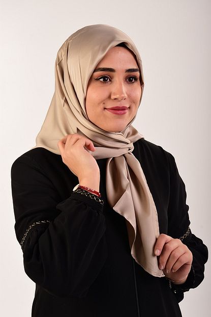 Westface Tek Renk Sut Kahvesi Rayon Esarp Trendyol