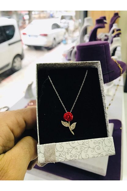Gumusevibyunus Gul Kolye Trendyol