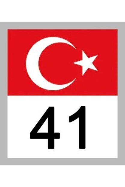 apex 41 kocaeli turk bayragi ve plaka kodu on cam sticker yapistirma fiyati yorumlari trendyol