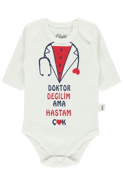 Civil Baby Bebek Citcitli Badi 0 24 Ay Beyaz Trendyol