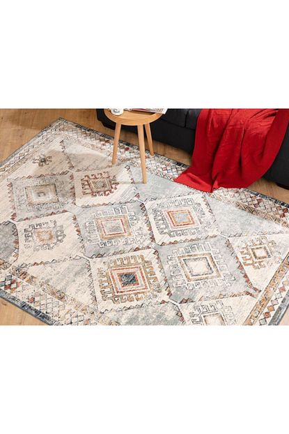 English Home Patch Dokuma Hali 80x150 Cm Gri Trendyol