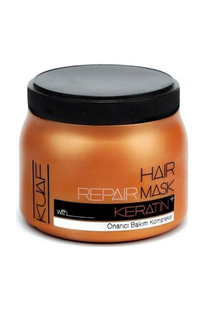 Kuaf Yanan Ve Yipranan Saclar Icin Keratinli Sac Bakim Maskesi 500 Ml Fiyati Yorumlari Trendyol