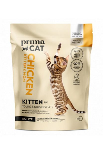Primacat Tavuklu Yavru Ve Emziren Kediler Icin 1 4 Kg Trendyol