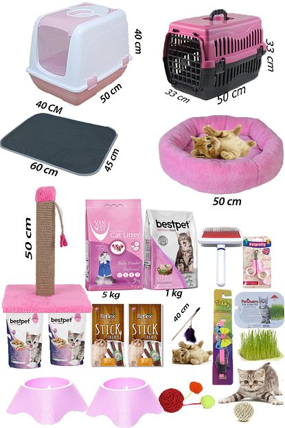 Ast Gross Pet Kedi Baslangic 20 Li Paket Pembe Trendyol