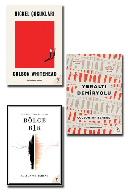 Siren Yayinlari Colson Whitehead 3 Kitap Set Nickel Cocuklari Yeralti Demiryolu Bolge Bir Trendyol