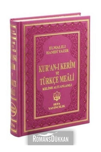 Sefa Yayincilik Kur An I Kerim Ve Turkce Meali Orta Boy Termo Deri Renkli Kelime Alti Anlamli Trendyol