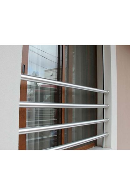 Flas Group Aluminyum Kapi Pencere Korkuluk Cocuk Emniyet Korkuluk Fransiz Pencere Korkuluk 150cm Trendyol