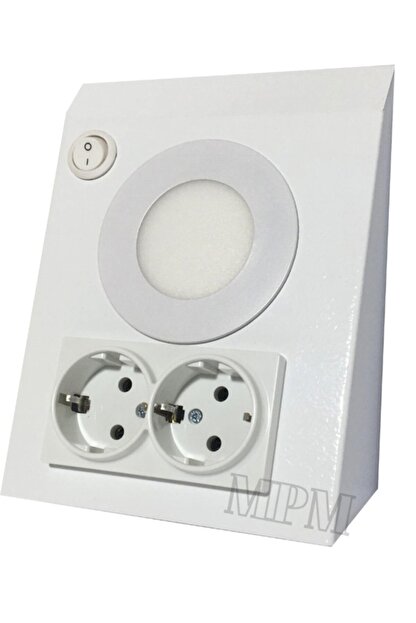 Gunsan Elektrik Mutfak Tezgah Dolap Alti Led Aydinlatma Cift Priz Metal Beyaz 3w Led Gun Isigi 3200k Fiyati Yorumlari Trendyol