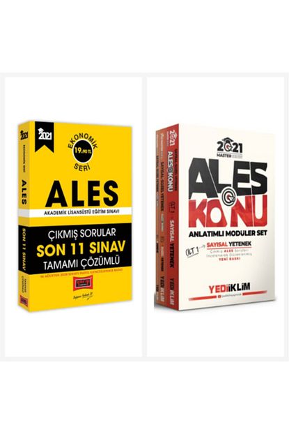 Yargi Yayinevi Yargi Ales Son 11 Sinav Cozumlu Cikmis Sorular Yediiklim Master Trendyol
