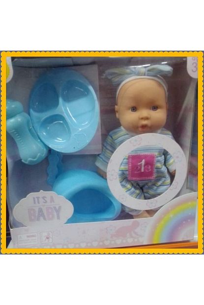 It S Skin Oyuncak Et Bebek Aksesuarli Sesli Muzikli 25 Cm Kiz Cocuk Evcilik Oyuncaklari Trendyol