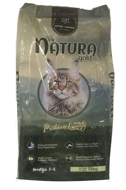 natura new gold kitten tavuk 15 kg kedi mamasi fiyati yorumlari trendyol