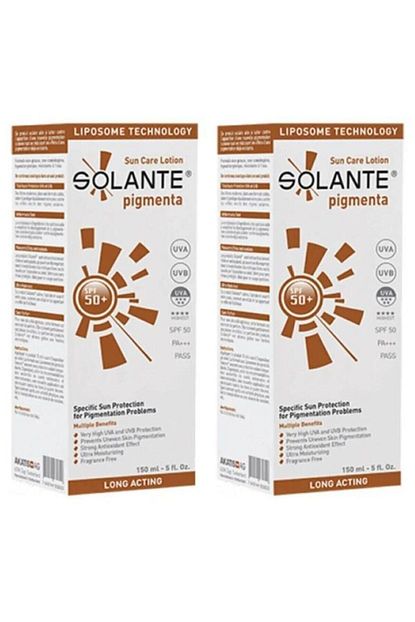 Solante Pigmenta Spf 50 Sun Care 150 Ml 2 Adet Trendyol