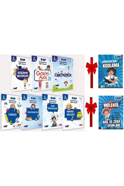 binot yayinlari binot 3 sinif zep zenginlestirilmis egitim programi seti 7 kitap fiyati yorumlari trendyol