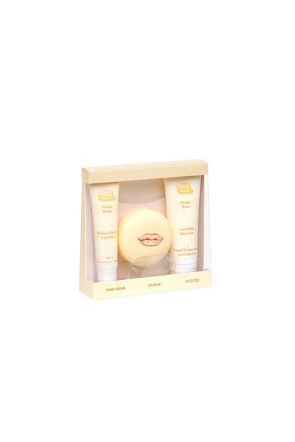 Madame Coco Macaron Kozmetik Seti El Kremi 30 Ml Dudak Balsami 10 G Dudak Parlaticisi 15 Ml Mango Mango Trendyol