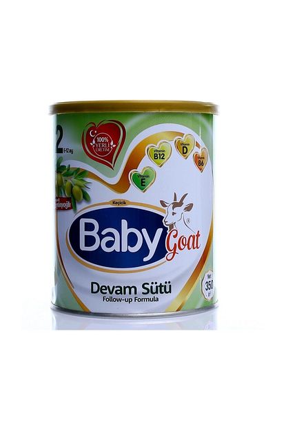 Baby Goat 2 Keci Sutu Bazli Organik Zeytinyagli Bebek Sutu 350 Gr Trendyol