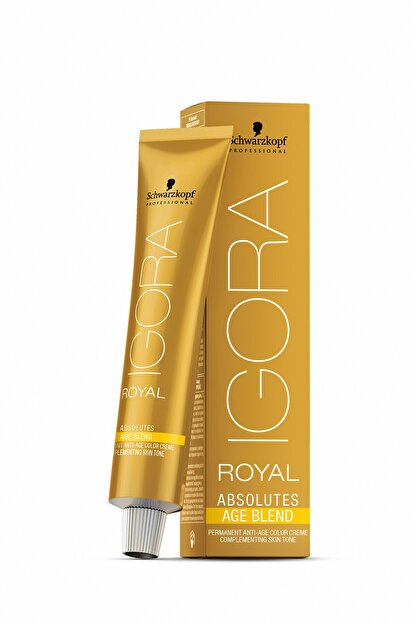 Igora Sac Boyasi Royal Absolutes 7 450 Orta Kumral Altin Karamel 4045787283129 Oksidansiz Trendyol