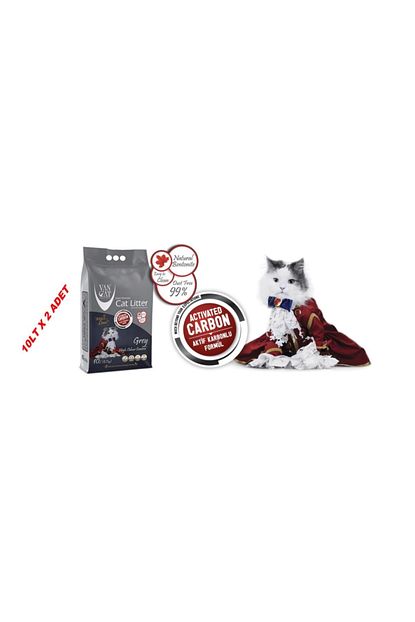 Vancat Van Cat Aktif Karbonlu 10ltx2 Adet Trendyol