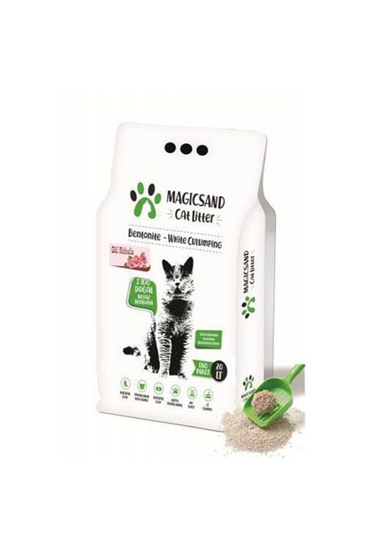 Magicsand Gul Kokulu Ince Taneli Kedi Kumu 20 Lt Trendyol