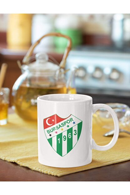Sporsen Bursa Spor Arma Baskili Porselen Kupa Bardak Trendyol