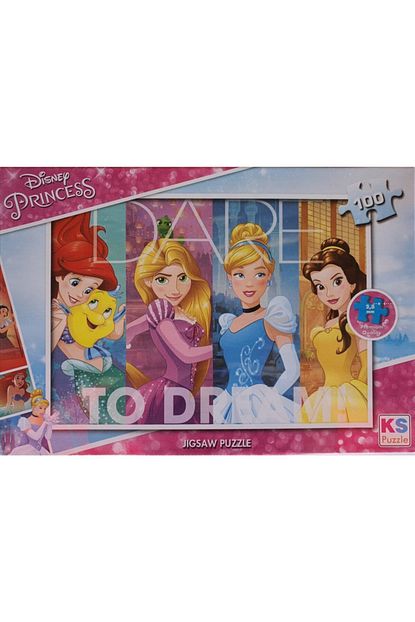 Ks Games Cocuk Disney Prenses Princess Puzzle 100 Parca Lisansli Egitici Cocuk Puzzle Trendyol