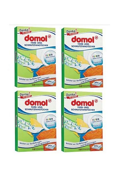 Domol Renk Ayirici Mendil 4 Kutu 96 Bez Trendyol
