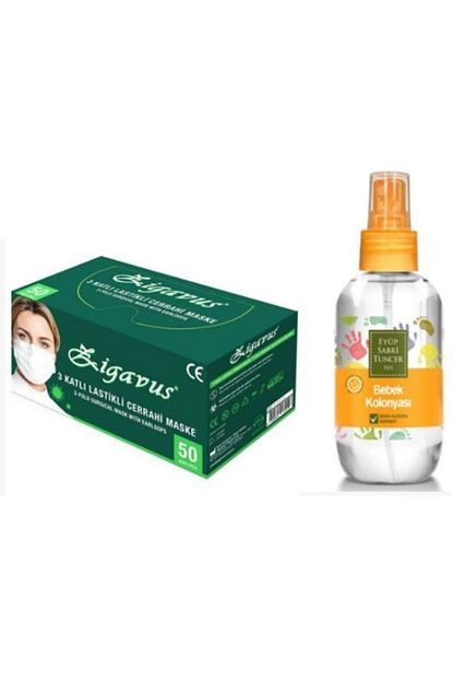 eyup sabri zigavus 3 katli lastikli yuz maskesi 50 li tuncer bebek kolonyasi 190 ml fiyati yorumlari trendyol