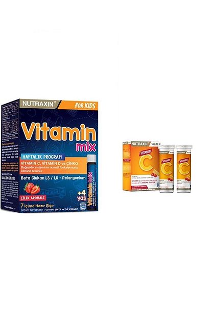 Nutraxin C Vitamini Ve Cocuklara Ozel Takviye Trendyol