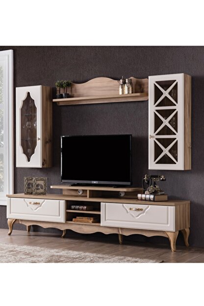 Weltew Home Krem Balat Duvar Unitesi Trendyol