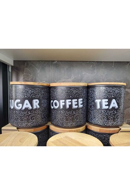 Keramika Baharat Takimi 3 Lu Set Siyah Renk Trendyol