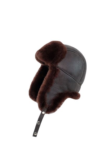 mumcu s leather ushanka deri kurklu unisex pilot sapkasi fiyati yorumlari trendyol