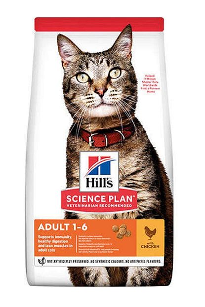 Hills Science Plan Tavuklu Yetiskin Kedi Mamasi 3 Kg Trendyol