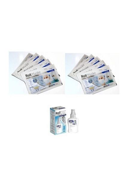 Roll Maske 3 Katli Steril 5 Li 10 Paket Dezenfektan 100 Ml Fiyati Yorumlari Trendyol