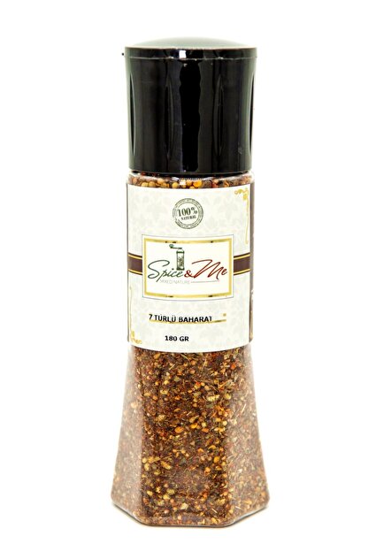 Spice Me Spiceandme Yedi Turlu Baharat Degirmen Kapak Pet Sise 180 Gr Trendyol