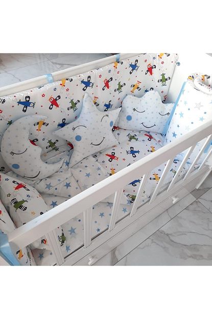 minnakistan bebek bebekbeyaz besik uyku seti bebek nevresim takimi fiyati yorumlari trendyol