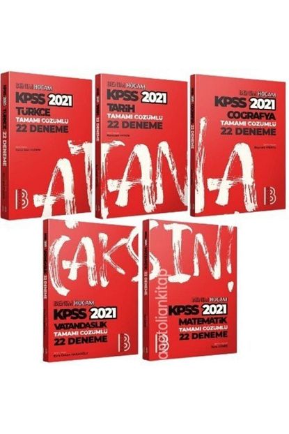 22 deneme seti benim hocam