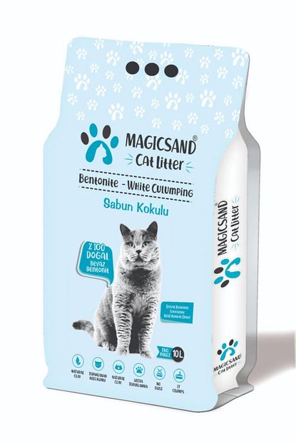 Magicsand Sabun Kokulu Bentonit Kedi Kumu 10 Lt Trendyol