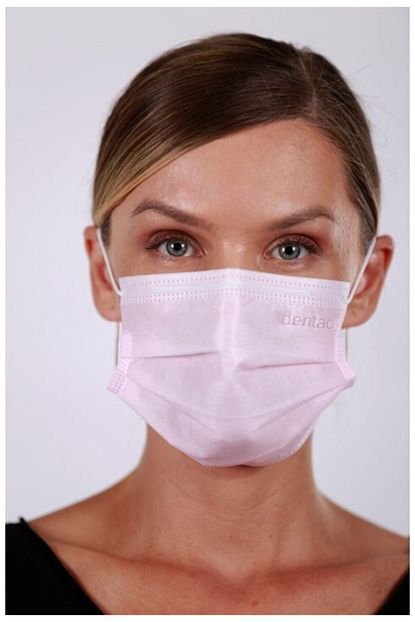 Dentac T Mask Meltblown 3 Kat Cerrahi Maske Pembe 50 Adet Fiyati Yorumlari Trendyol