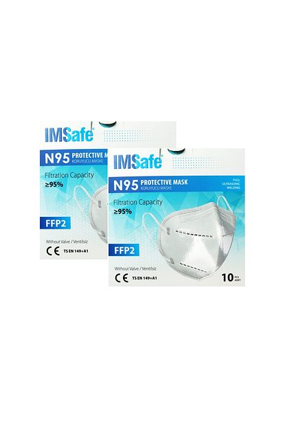 Imsafe Medikal Maske N95 2x10 Trendyol