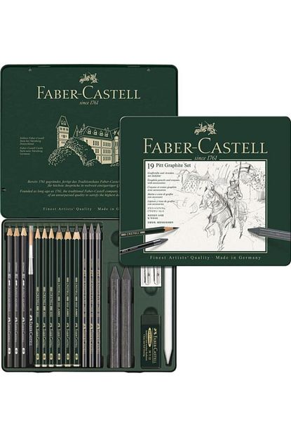 faber castell pitt graphite karakalem