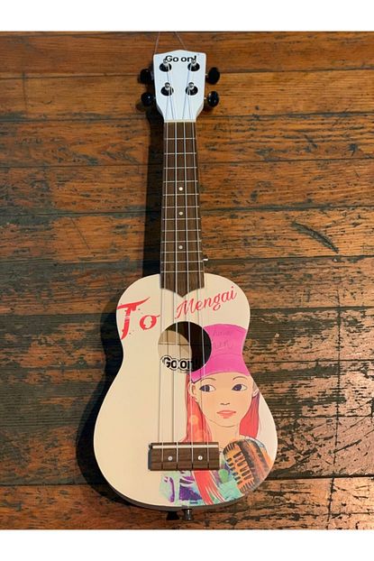 Ali Baba Barbie Desenli Ukulele Cocuk Gitari Trendyol